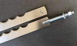 Ножи для хлеборезки 260 мм (3х6/М5х45) EDM 002 